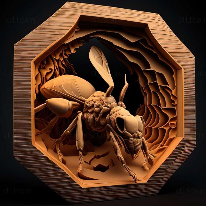 3D model Camponotus singularis (STL)